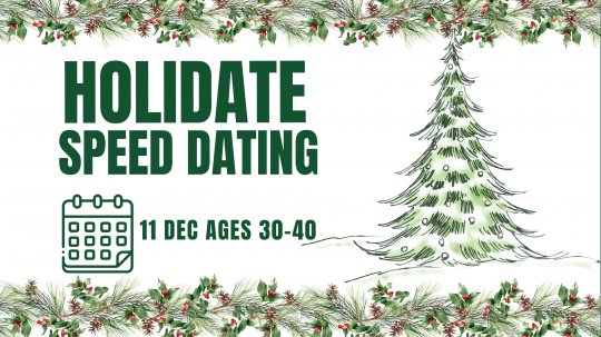 Speed ​​Dating - 11 Dec : Ages 30-40